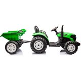 Traktor na akumulator s prikolicom HC-306 24V - zeleni | shoptok.hr