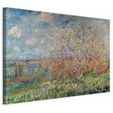  Slika - Claude Monet – Spring 90x60 Na talijanskom platnu | shoptok.hr