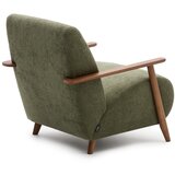 Kave Home Zelena fotelja od šenila Meghan – | shoptok.hr