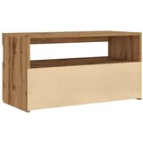 vidaXL TV omarica z LED lučkami 2 kosa artisan hrast inženirski les | Shoptok.si
