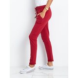 BASIC Feel Good Sweatpants-RV-DR-3698.09X-burgundy | Shoptok.si