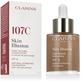 Clarins Skin Illusion tekući puder SPF 15 (107C Beige) 30 ml | shoptok.hr