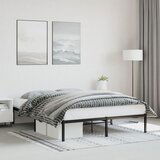 vidaXL Metalni okvir za krevet crni 160x200 cm | shoptok.hr