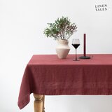 Linen Tales Laneni stolnjak 140x140 cm Marsala – Cijene