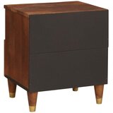  Noćni ormar Smeđa 40 x 33 x 46 cm Čvrsto drvo akacije | shoptok.hr