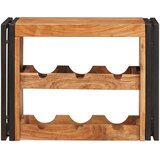  Stalak za vino Smeđa 60 x 45 x 33 cm Čvrsto drvo akacije | shoptok.hr