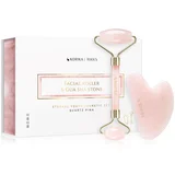 KORIKA Tools Face Roller & Gua Sha valjček za masažo za obraz in pripomoček za masažo Quartz Pink