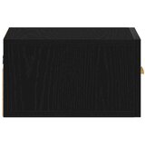  Wall-mounted Nočna omarica Črna hrast 35x35x20 cm, (22008089) | Shoptok.si