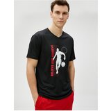Koton T-Shirt - Black - Straight | shoptok.hr