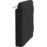  Jastuk za uzglavlje crni 90 cm baršunasti | shoptok.hr