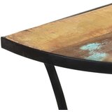  Stranska mizica 110x40x77 cm trden predelan les, (20715694) | Shoptok.si