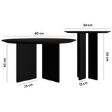 Hanah home set za kafu leo (45 + 42) black (313RTX1122) | ePonuda.com