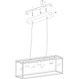 Eglo 49393 - luster charterhouse 3x E27/60W/230V | Eponuda.com