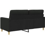  Dvosjed od tkanine crni 140 cm | shoptok.hr