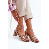 Sergio Leone Women's Sandals with Heel | Shoptok.si