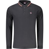 Norway 1963 MEN&#39;S LONG SLEEVE POLO BLACK | shoptok.hr