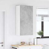 Viseći ormarić s pohranom Beton siva i bijela 50 x 31 x 100 cm | shoptok.hr