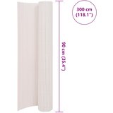  Vrtna Ograda 90x300 cm Bijela | shoptok.hr