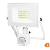 LED reflektor 20 W s detektorom pokreta, 4000 K (neutralno bijela boja svjetla), 1600 lm, IP44, 30 000 h, bijeli
