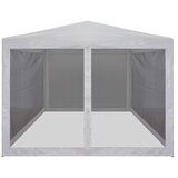 Šator za zabave s 4 mrežasta bočna zida 3 x 3 m | shoptok.hr