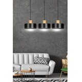  Visilica na sajli TORIN 3xE27/15W/230V crna | Eponuda.com
