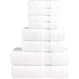 vidaXL Komplet brisač iz bombaža 8-delni bela 600 gsm 100 % bombaž Cene