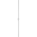  Unutarnja vrata 76 x 201,5 cm Bijela od ESG stakla i aluminija | shoptok.hr