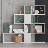 Woody Fashion Karlin - White knjižna omara, (21268142) Cene