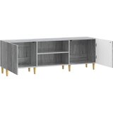 TV ormar Siva sonoma 150 x 31 x 50 cm Konstruirano drvo | Eponuda.com