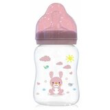 Lorelli flašica za bebe wide neck 250 ml roze Cene