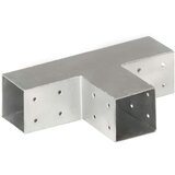 vidaXL spojnici za stupove u t-obliku 4 kom pocinčani metal 71 x 71 mm | shoptok.hr