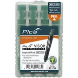 Pica - Marker VISOR permanent Ersatzminen -Sets, grün u