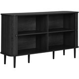 House Nordic Crna komoda od masivnog bora 140x79x40 cm Nikko – | shoptok.hr