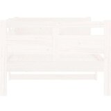  Dnevni ležaj bijeli od masivne borovine 90 x 200 cm | shoptok.hr