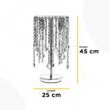  KRISTALNA NAMIZNA SVETILKA | Shoptok.si