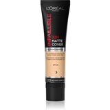 L´Oréal Paris Infaillible 32H Matte Finish dolgoobstojni matirajoči tekoči puder SPF 25 odtenek 130 Neutre 30 ml Cene