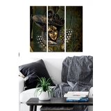 Wallity MDF139252 Multicolor Decorative MDF Painting (3 Pieces) | Eponuda.ba