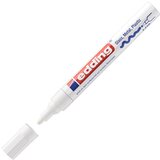 Marker PERMANENTNI SJAJNI LAKIRAJUĆI 2-4MM EDDING 750 BIJELI | shoptok.hr
