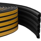  Samoljepiva brtvila za prozore Crna 9 x 6 mm 50 m EPDM pjena Cijene