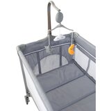 Freeon prijenosni krevetić Elephants s dvostrukim dnom gray 81514 | shoptok.hr