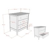 Vipack Bež dječja komoda s promjenjivim stolom 89x90x55 cm Swingo &amp;ndash; Slike