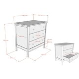 Vipack Bež otroška komoda s previjalnim pultom 89x90x55 cm Swingo – | Shoptok.si
