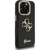 Guess Cam Stand GUHCP16LPCS4GSK ovitek za iPhone 16 Pro s stojalom - črn | Shoptok.si