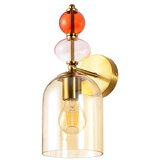  Zidna lampa TROPEA 1xE27/15W/230V zlatna/zadimljeno-bež | Eponuda.com