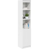vidaXL Visoka ploča bijela 37,5x35x180 cm izrađeno drvo | shoptok.hr
