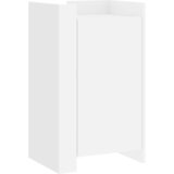 Maison Chic Komoda - Predalnik bela 45x35x75 cm inženirski les, (21716401) Cene