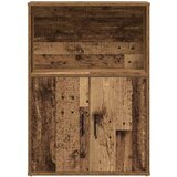 vidaXL Knjižna omara starinski les 60x24x85 cm inženirski les | Shoptok.si
