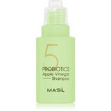 Masil 5 Probiotics Apple Vinegar globinsko čistilni šampon za lase in lasišče 50 ml Cene