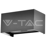 V-tac led zidna svetiljka crna pravougaona 3000K u ip zaštiti