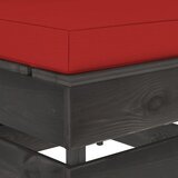  Modularna srednja sofa s jastucima od sivo impregniranog drva | shoptok.hr